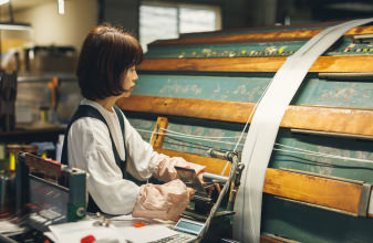 整経のイメージ