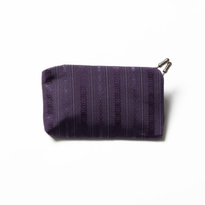 L字型カードケース　紫