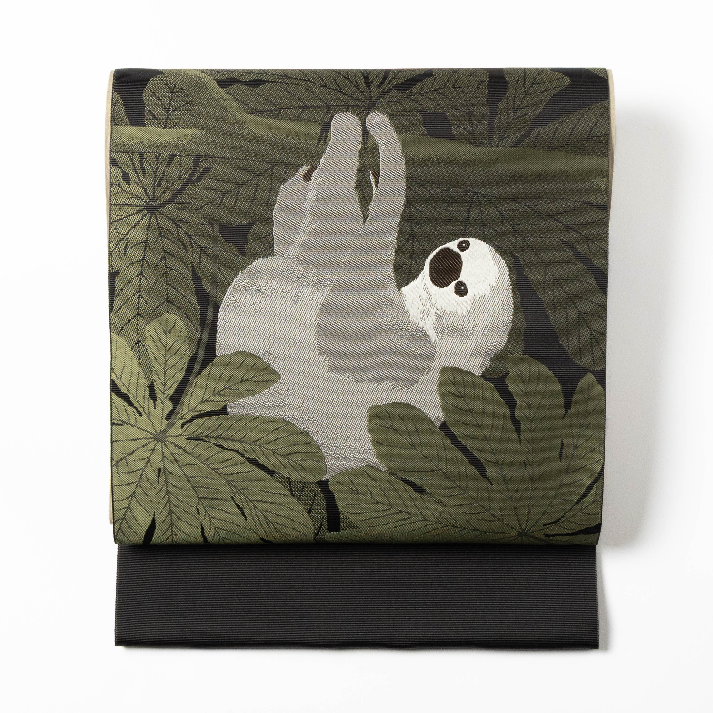 博多織 にしむら 西村織物 着物 お召し紬「志の」 献上柄 グレイッシュな鴇鼠 西村織物 オンラインショップ｜博多帯・博多織 通販