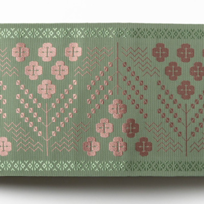 半幅帯　by Makoto Kagoshima　-Le fleuve Chikugo-