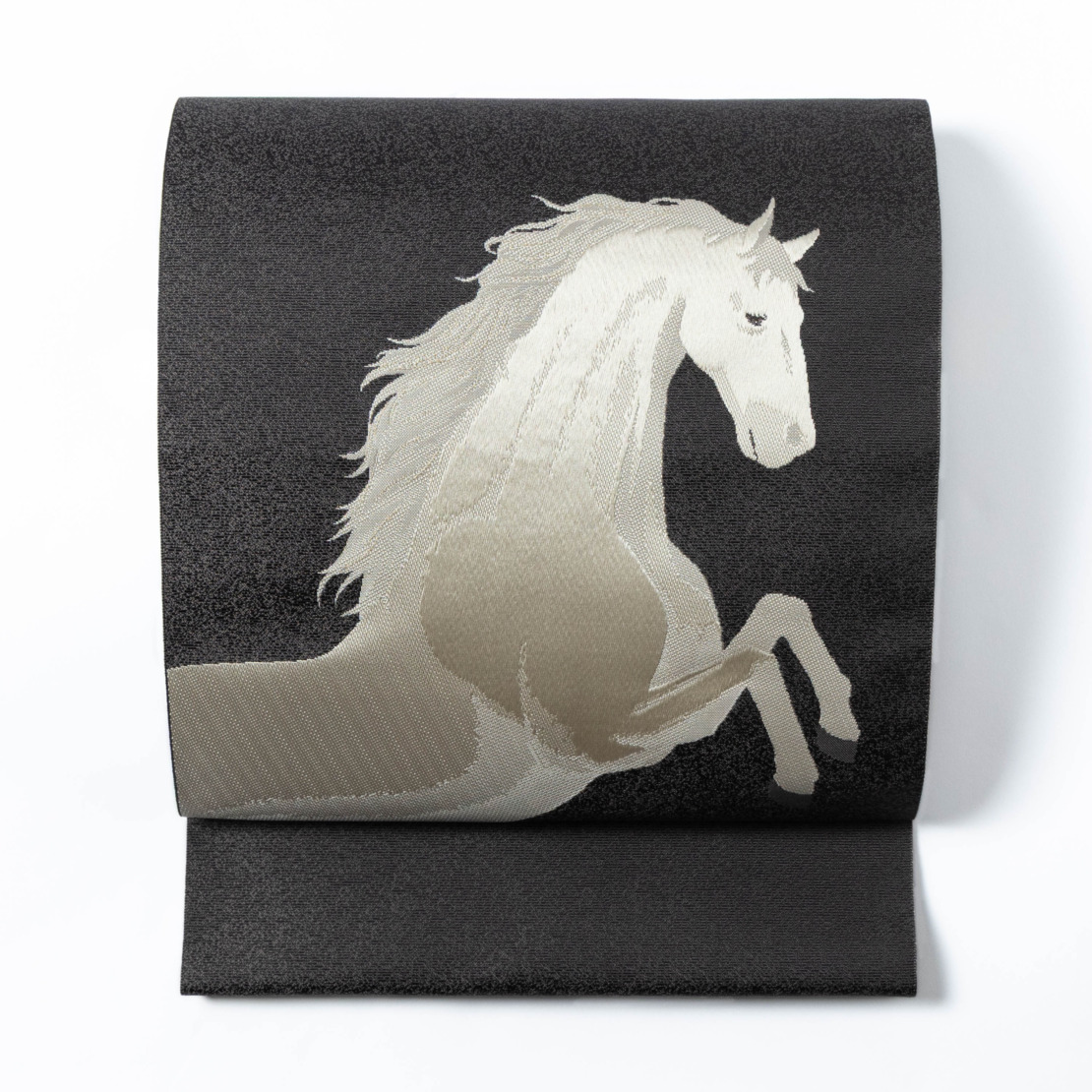 紋八寸名古屋帯　十二支　丙午