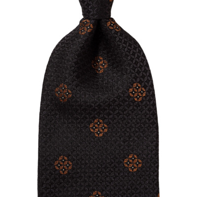 七宝文　檳榔子黒（びんろうじぐろ）