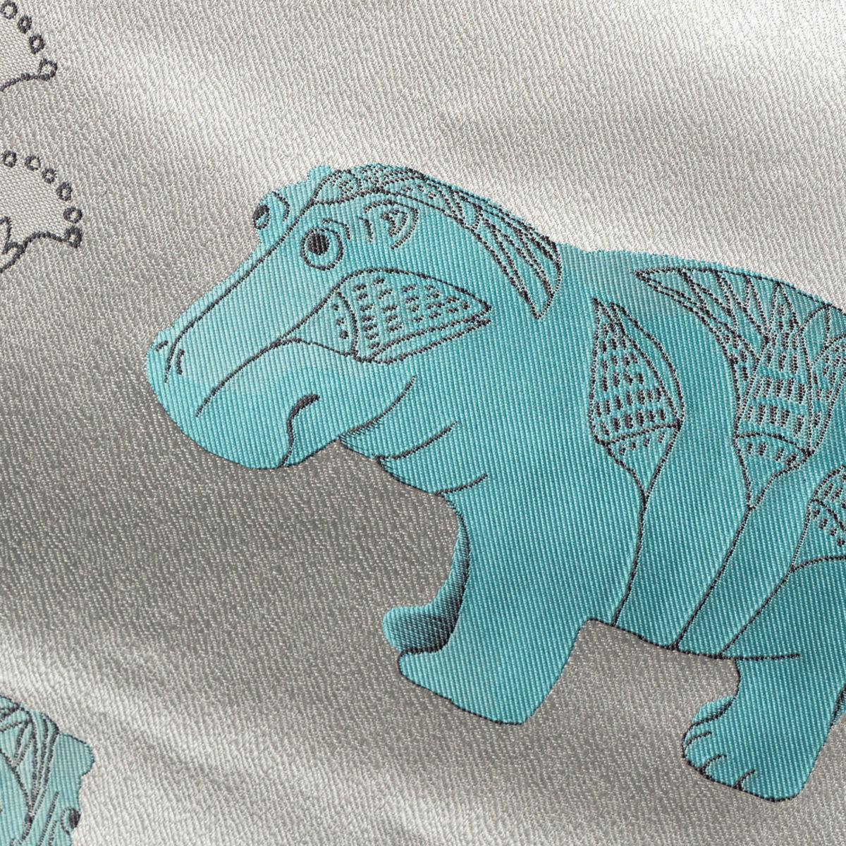 Ancient Culture　幸せの青いカバ　パールホワイト