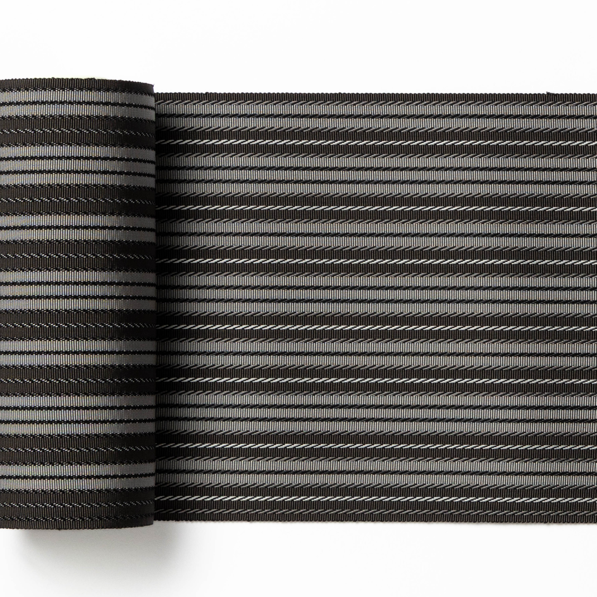 麻絹　黒グレー