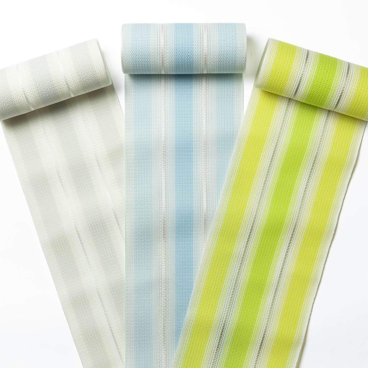 粗紗　三彩ぼかし　イエロー