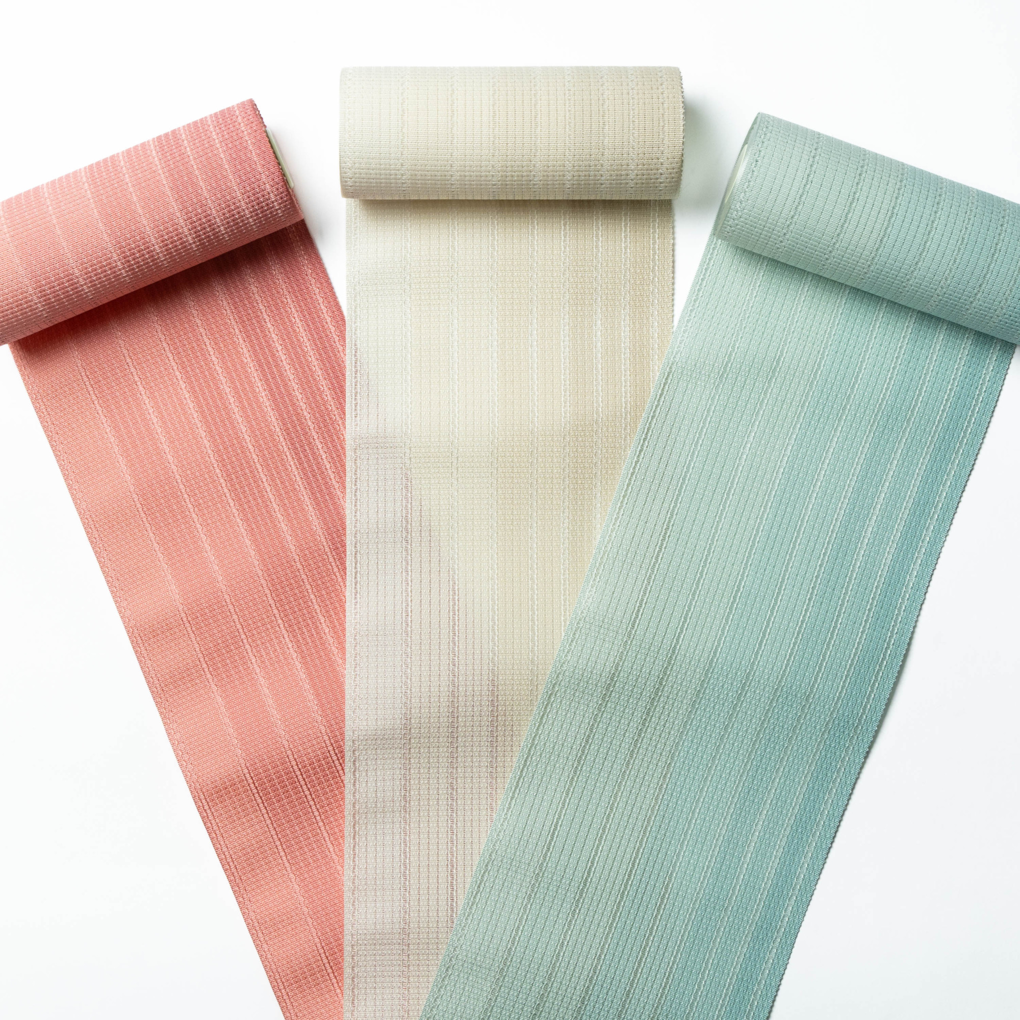 粗紗　総暈し　青磁