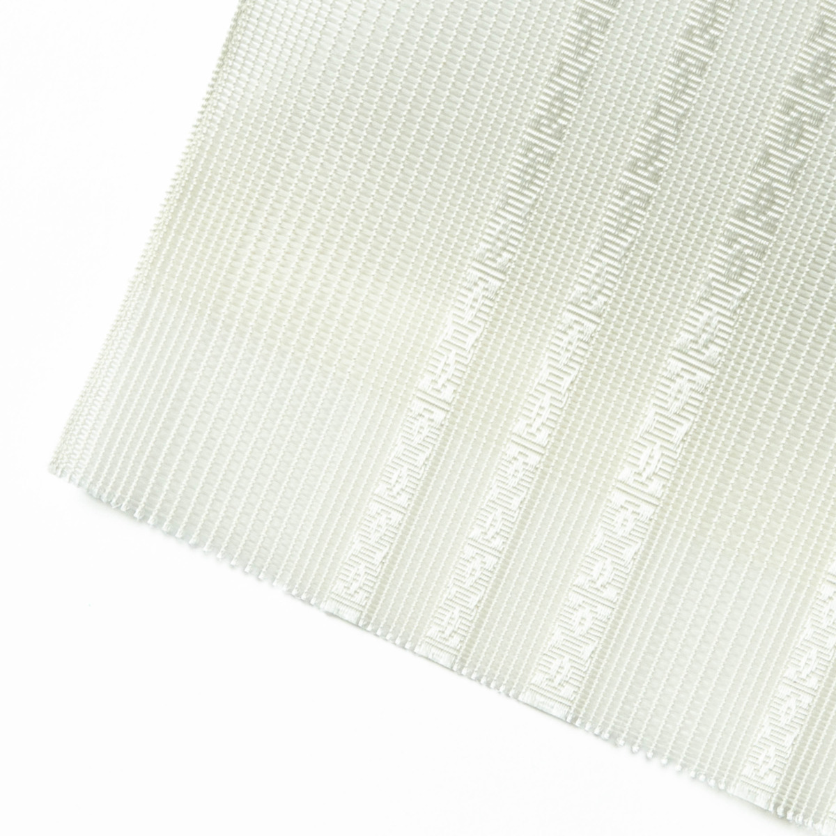 紗　小花献上　黒白