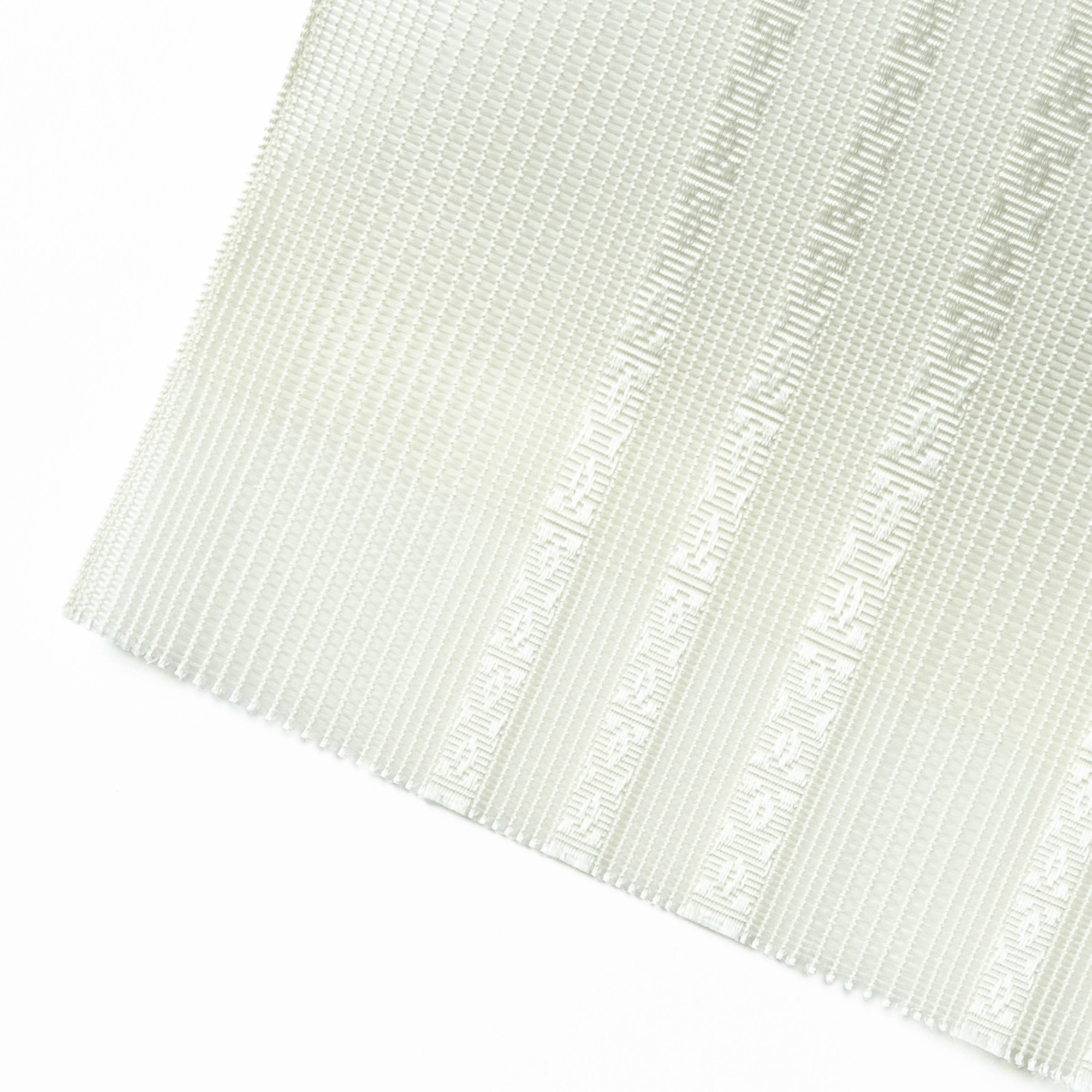 紗　小花献上　黒白