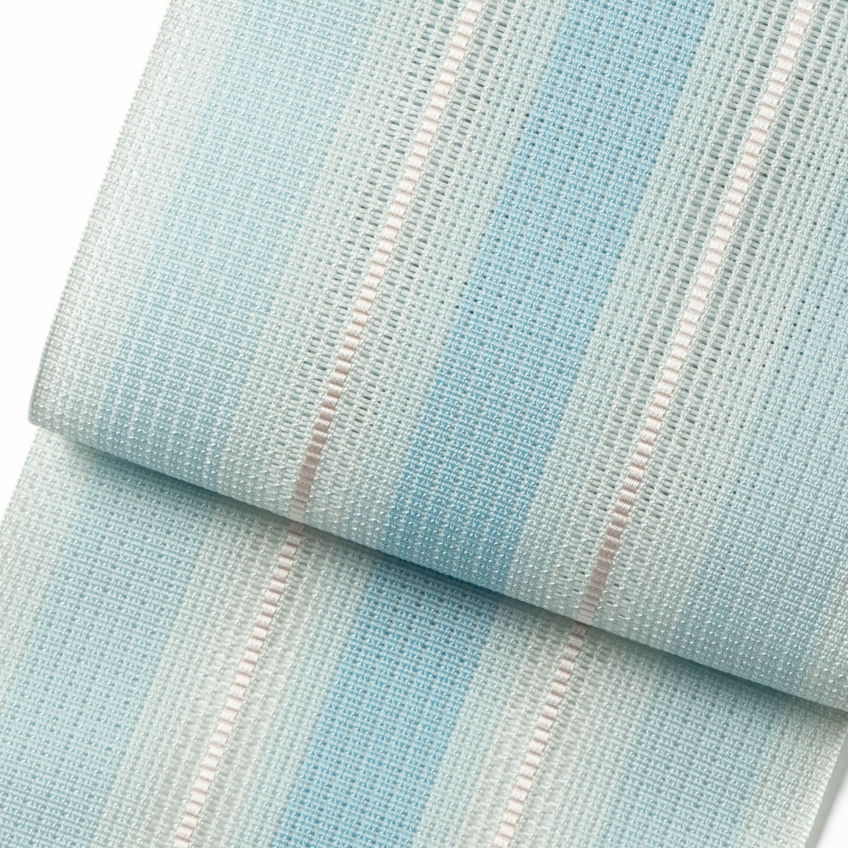 粗紗　三彩ぼかし　水色