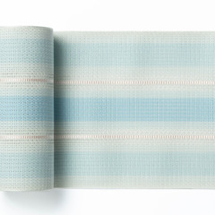 粗紗　三彩ぼかし　水色