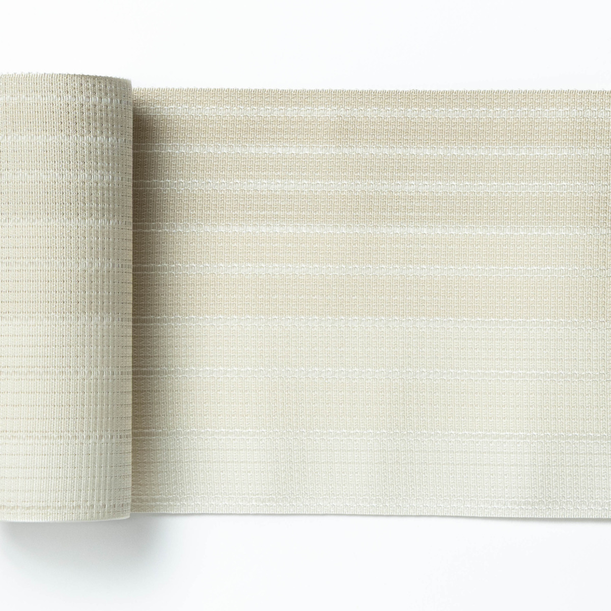 粗紗　総暈し　生成り