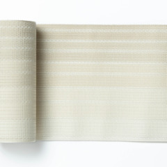 粗紗　総暈し　生成り