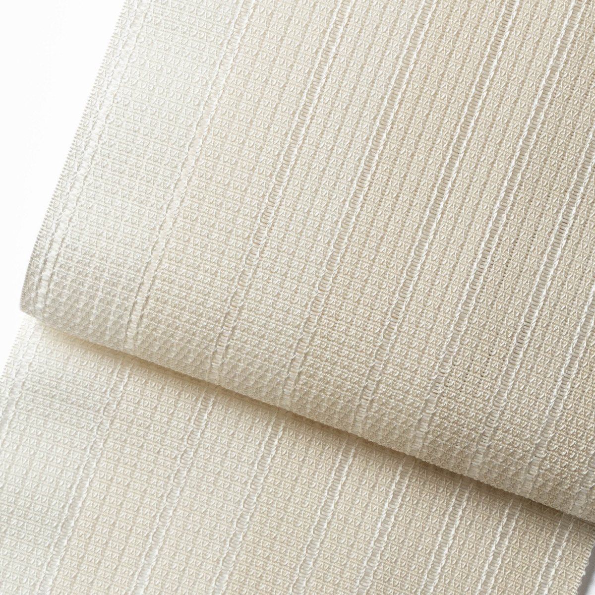 粗紗　総暈し　生成り