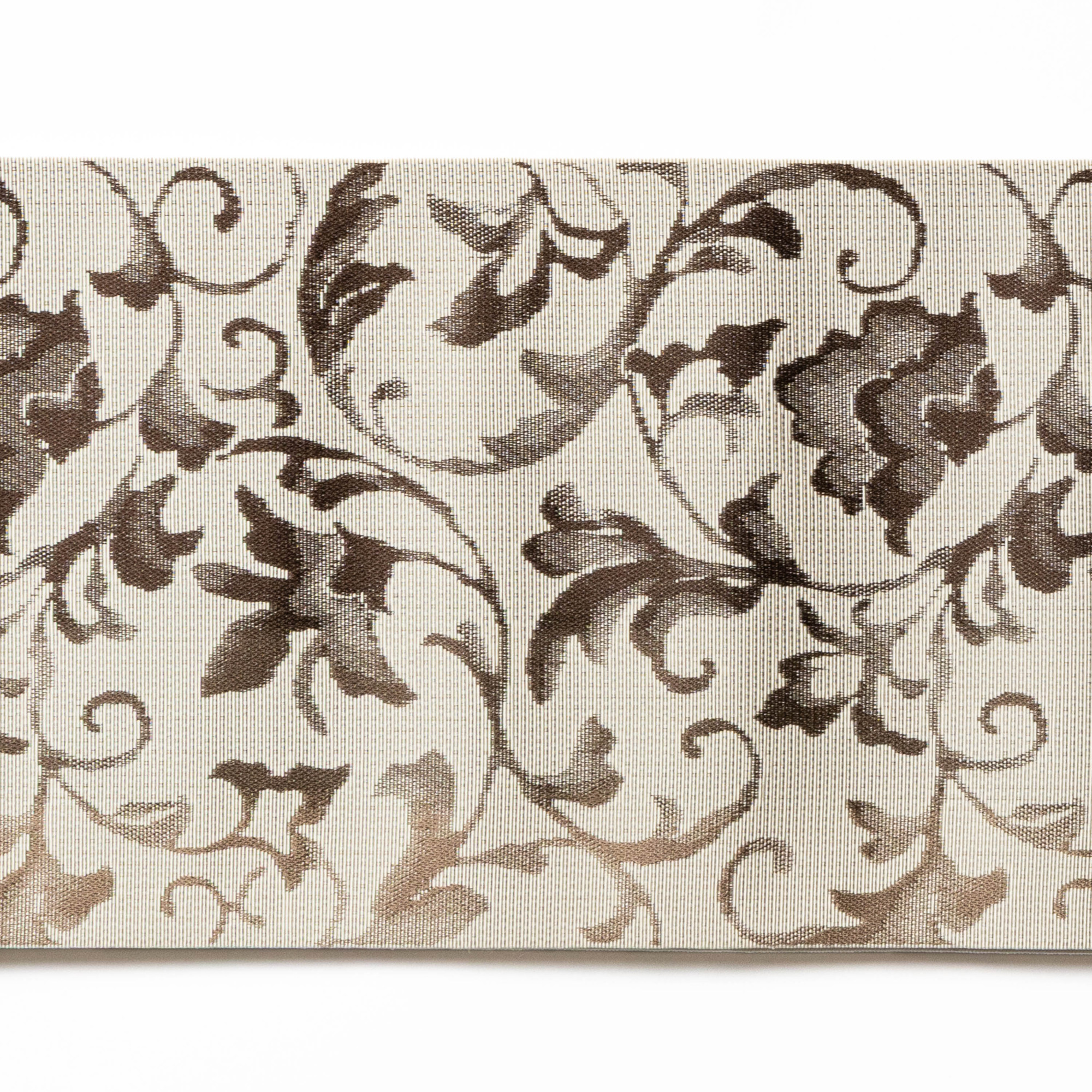 結　唐花暈し　ベージュ