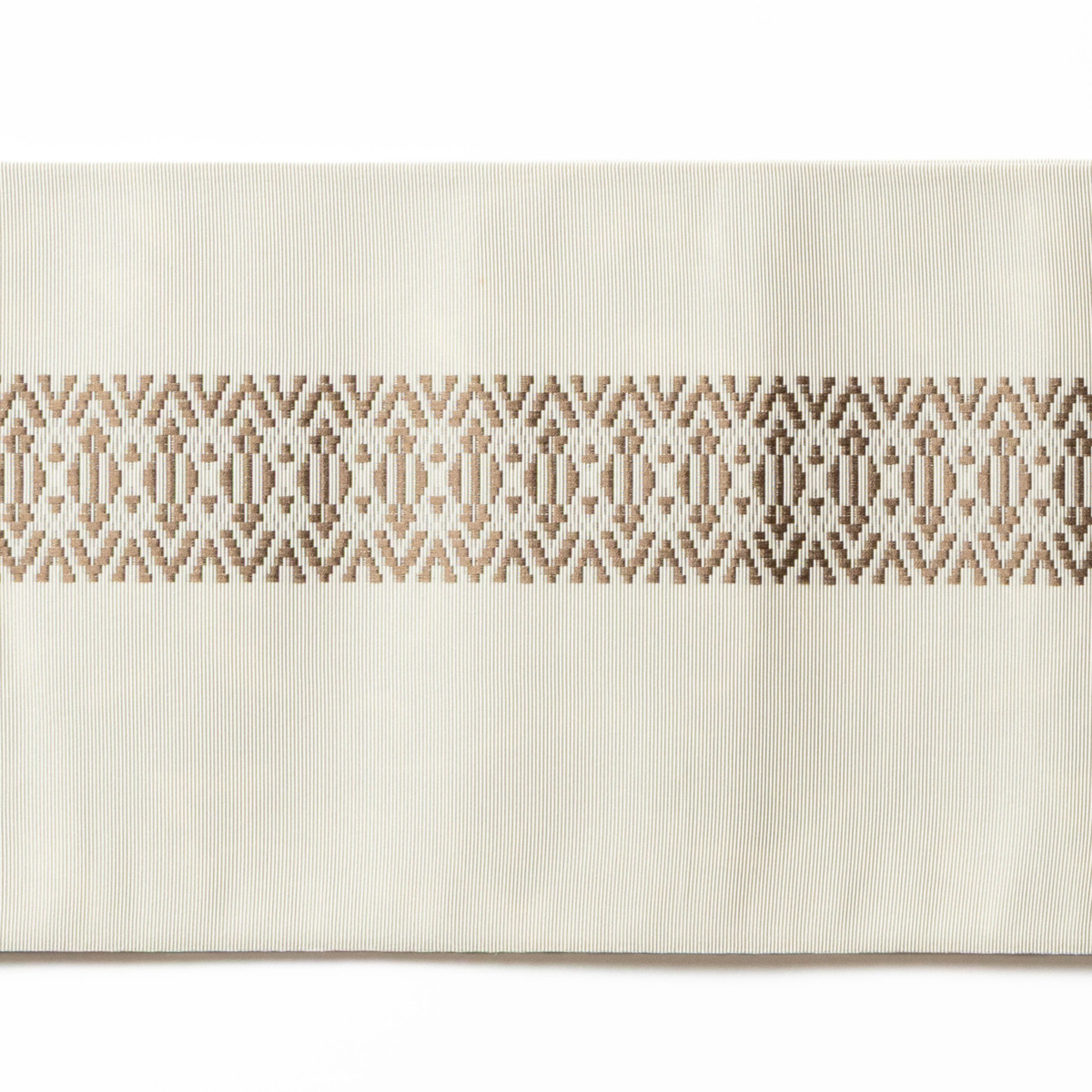 結　唐花暈し　ベージュ