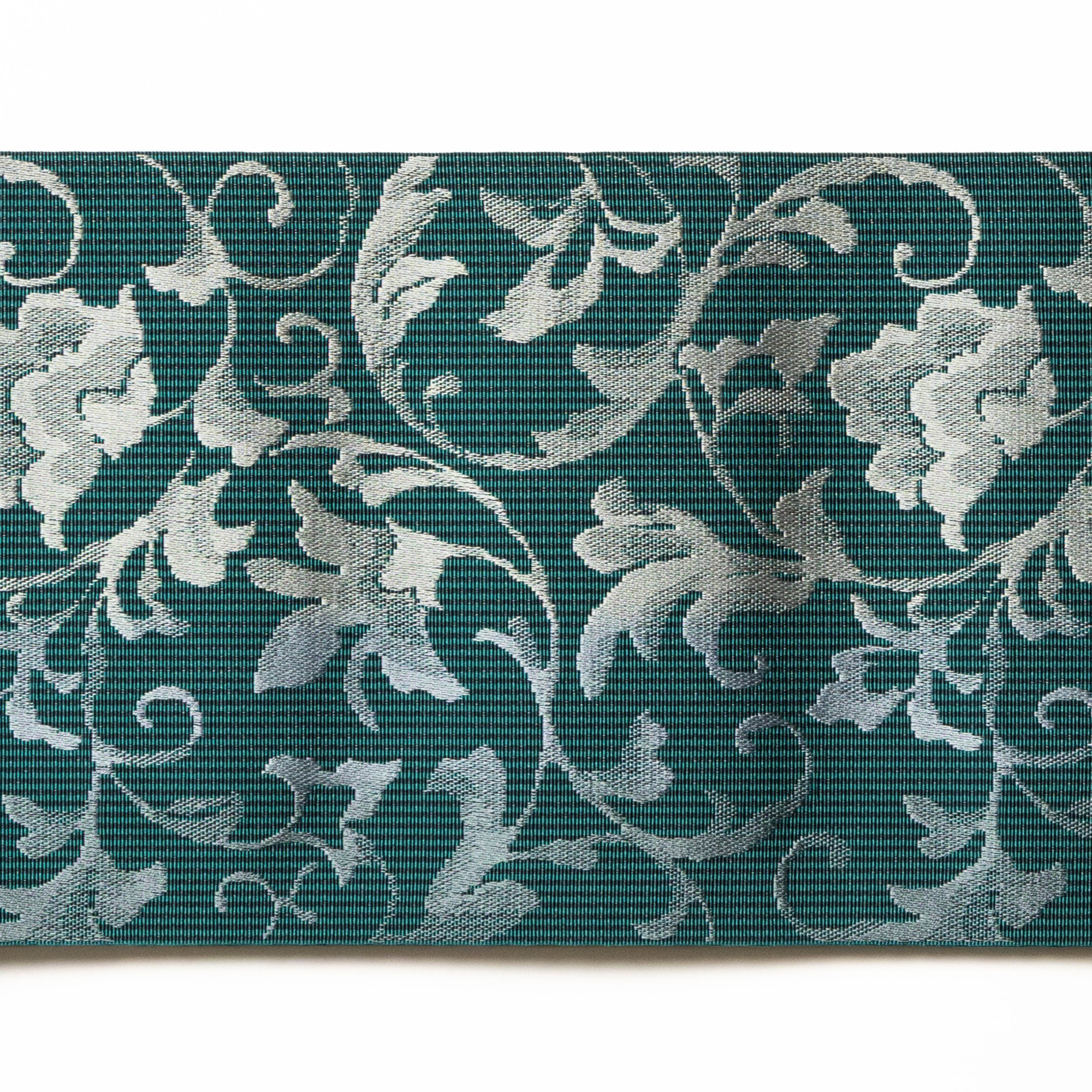 結　唐花暈し　ビリジアン