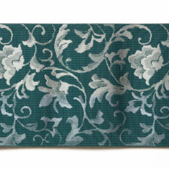 結　唐花暈し　ビリジアン