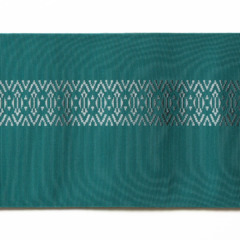 結　唐花暈し　ビリジアン