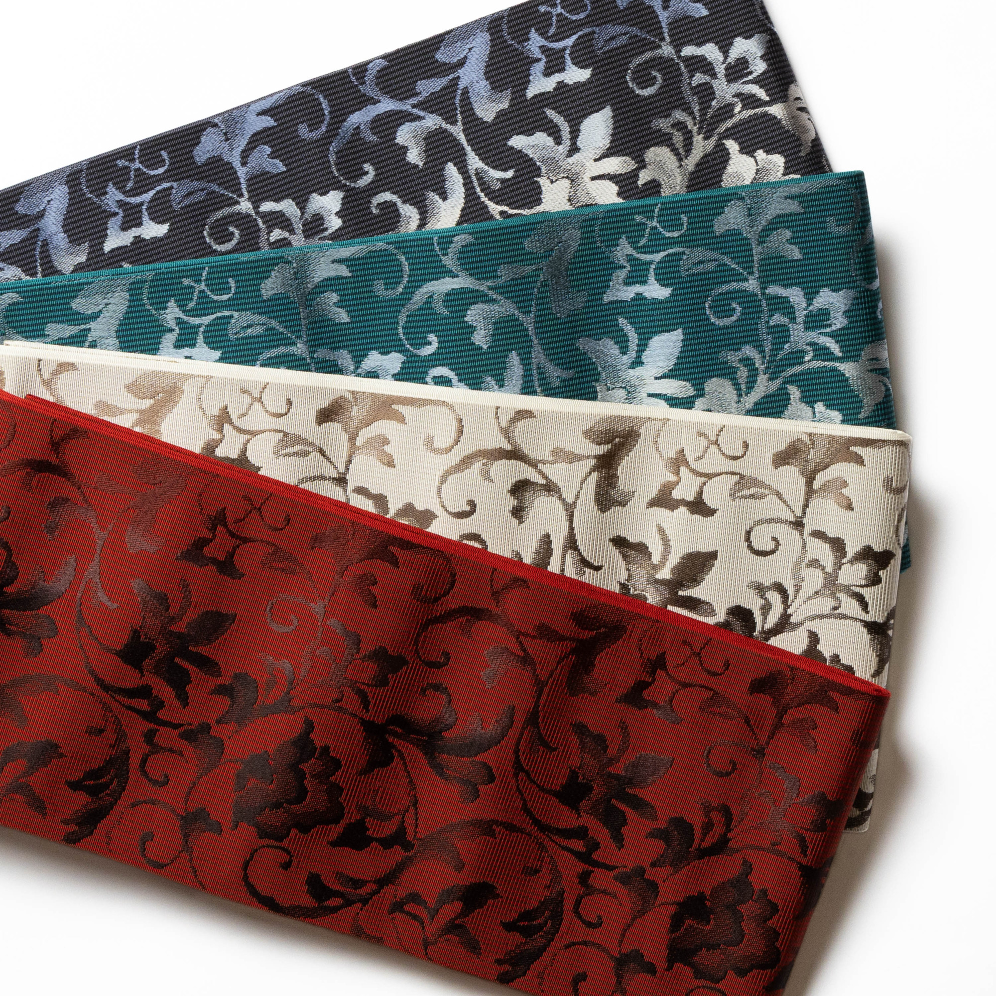 結　唐花暈し　ビリジアン