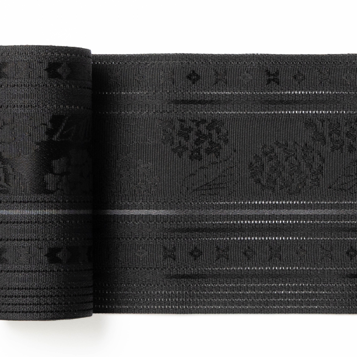 粗紗　あじさい　黒