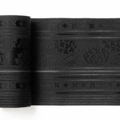 粗紗　あじさい　黒