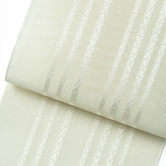 紗　小花献上　白共