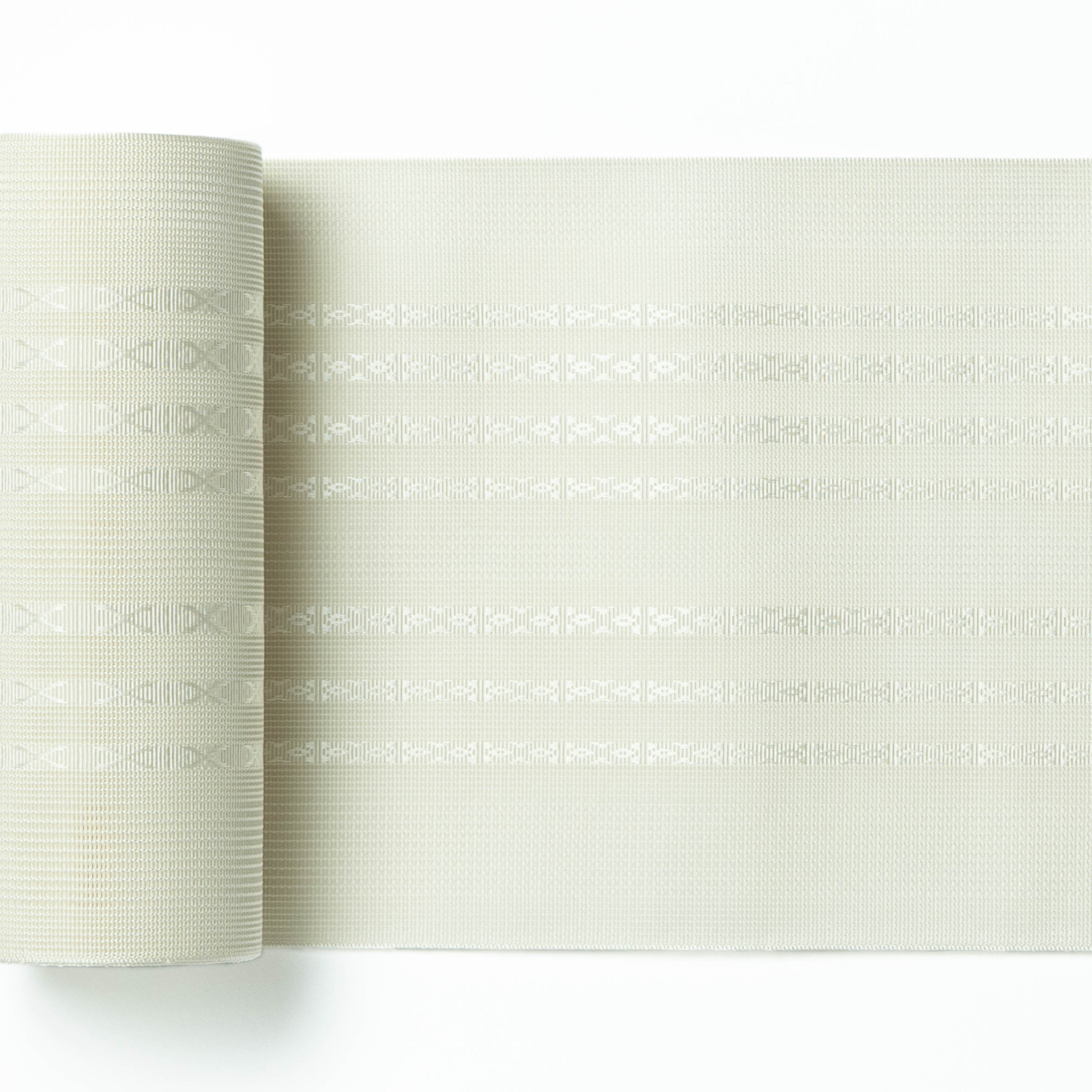 紗　小花献上　白共