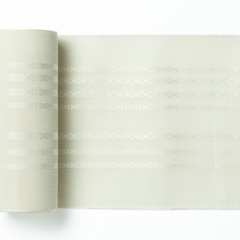 紗　小花献上　白共