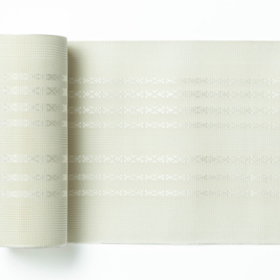 紗　小花献上　白共