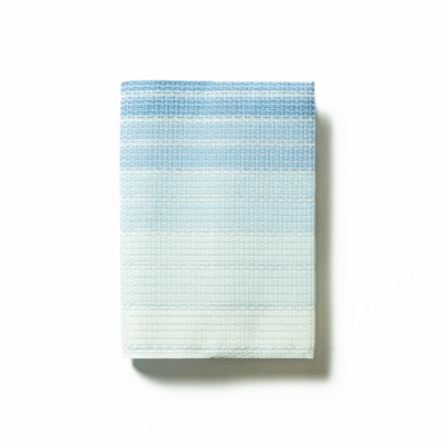 ブックカバー〈総暈し/青色〉